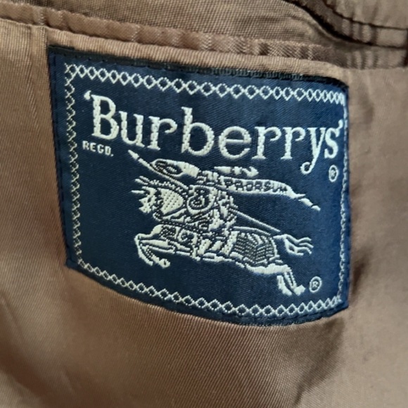 Vintage Burberry Houndstooth Sports Coat - Picture 10 of 11